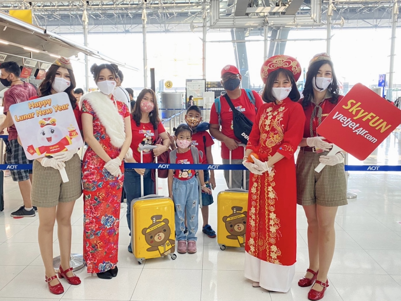 ไทยเวียตเจ็ทแจกส้มมงคล สร้างสีสันต้อนรับการเดินทางช่วงตรุษจีน