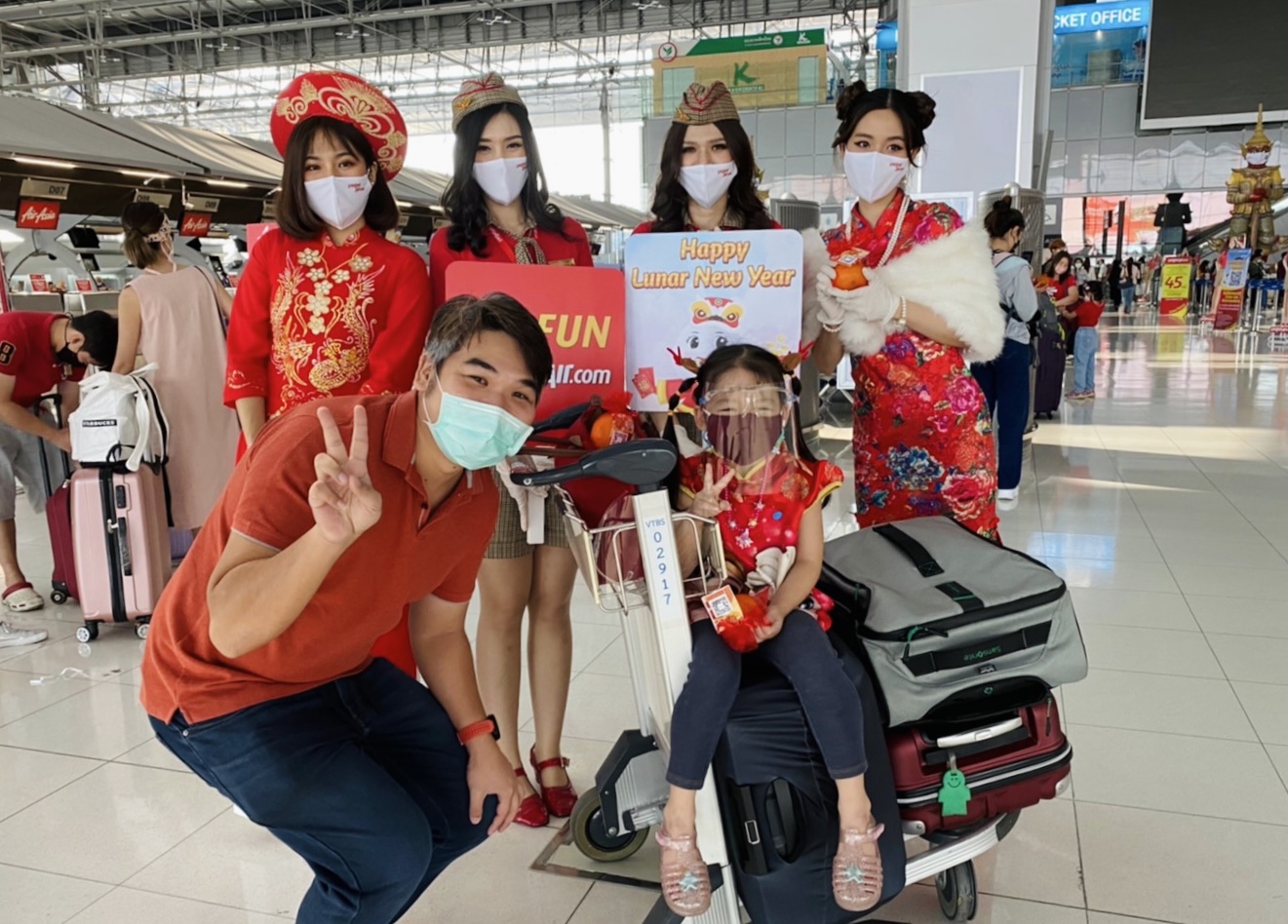 ไทยเวียตเจ็ทแจกส้มมงคล สร้างสีสันต้อนรับการเดินทางช่วงตรุษจีน