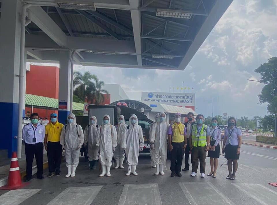 Deep Cleaning ท่าอากาศยานหาดใหญ่