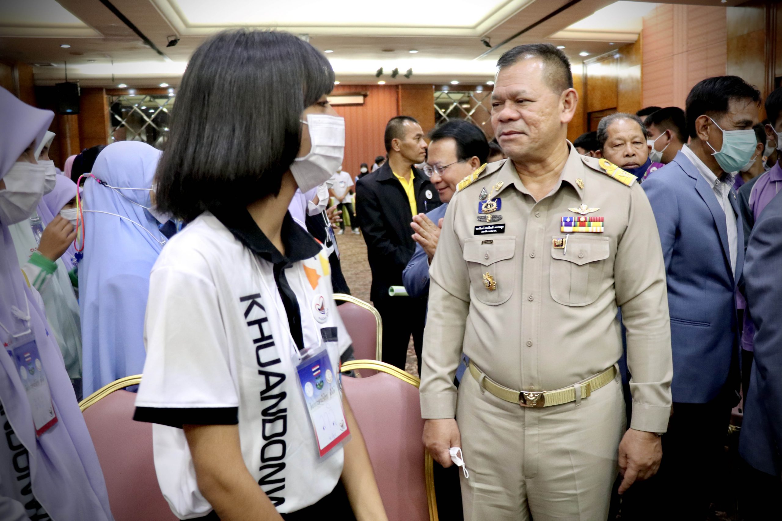 พลเอก สุรยุทธ์ จุลานนท์ องคมนตรี เปิดกิจกรรมปฐมนิเทศโครงการ “สานใจไทย สู่ใจใต้” รุ่นที่ 38
