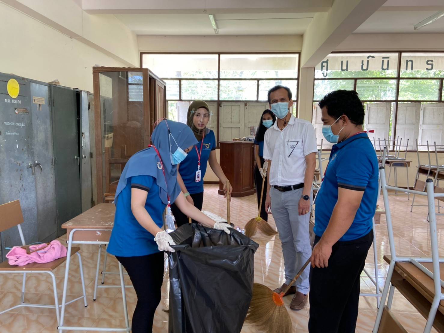 คณะเทคโนโลยีอุตสาหกรรม มรภ.สงขลา&nbsp;ทำกิจกรรม&nbsp;U2T&nbsp;สู้ภัยโควิด