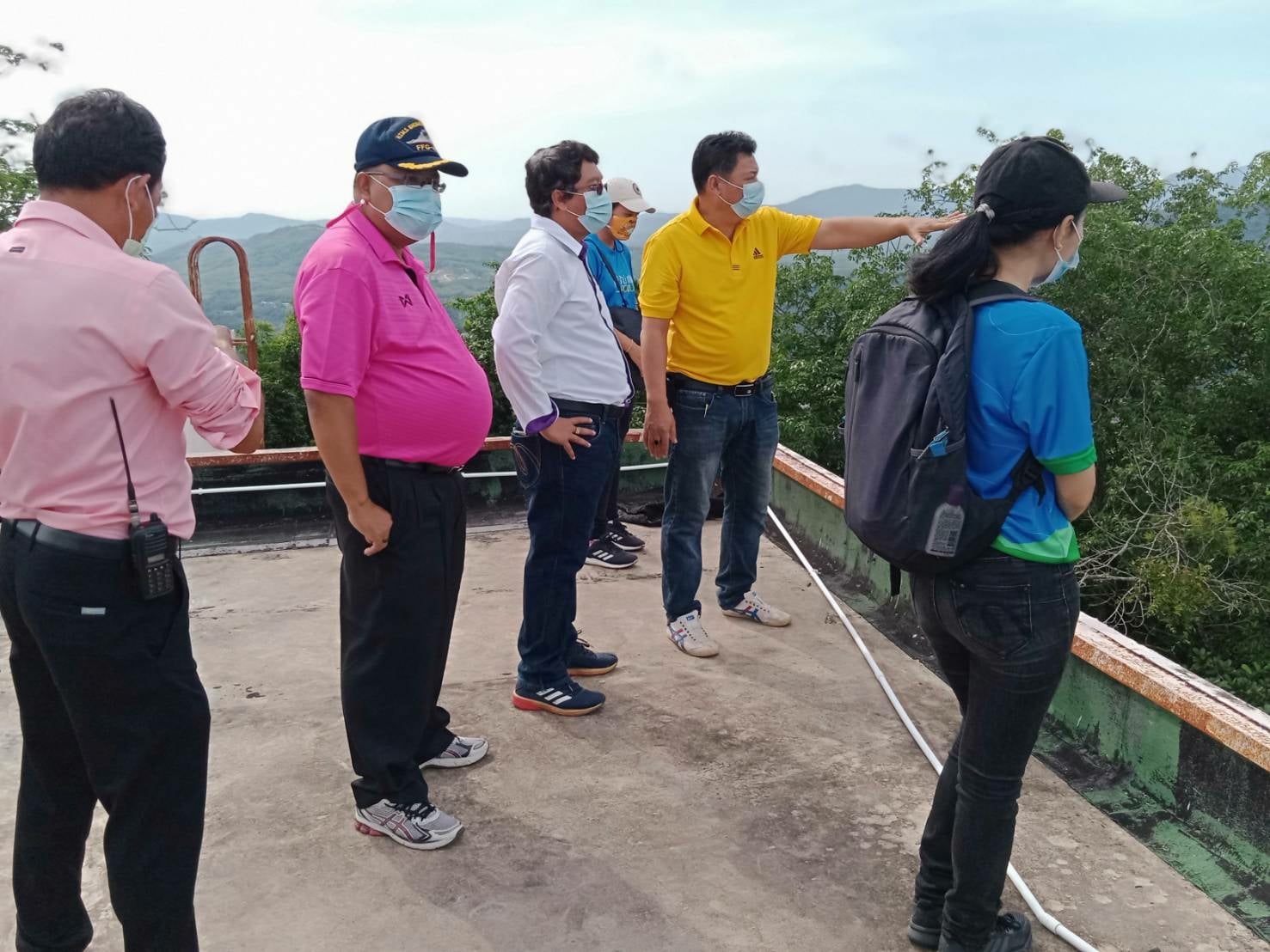 เทศบาลคอหงส์ ลงพื้นที่สำรวจและดูแนวทางในการจัดสร้างสกายวอล์ค (Sky Walk) เขาคอหงส์