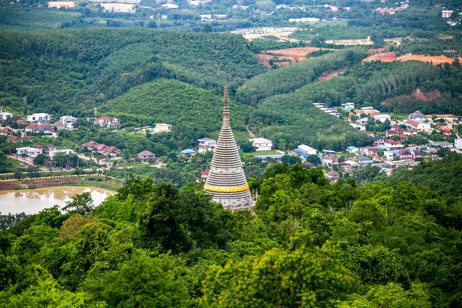 เทศบาลคอหงส์ ลงพื้นที่สำรวจและดูแนวทางในการจัดสร้างสกายวอล์ค (Sky Walk) เขาคอหงส์