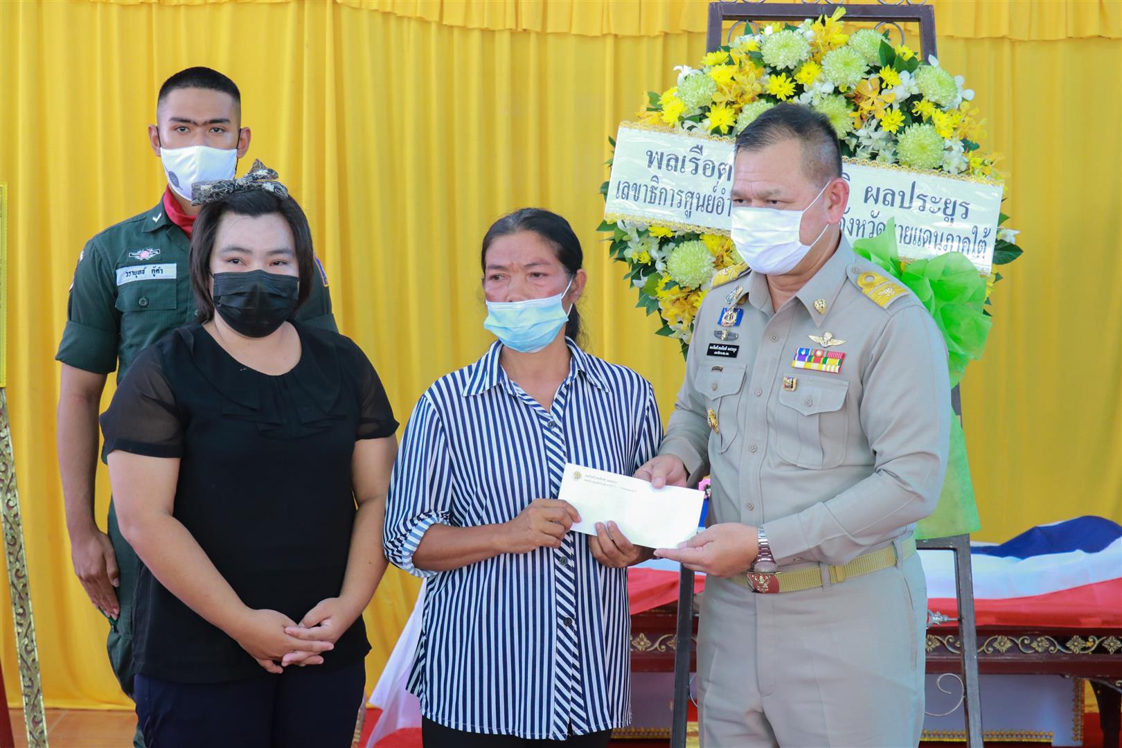 ศอ.บต. และหน่วยงานที่เกี่ยวข้องเร่งให้การช่วยเหลือเยียวยา กรณีผู้เสียชีวิต 3 ราย