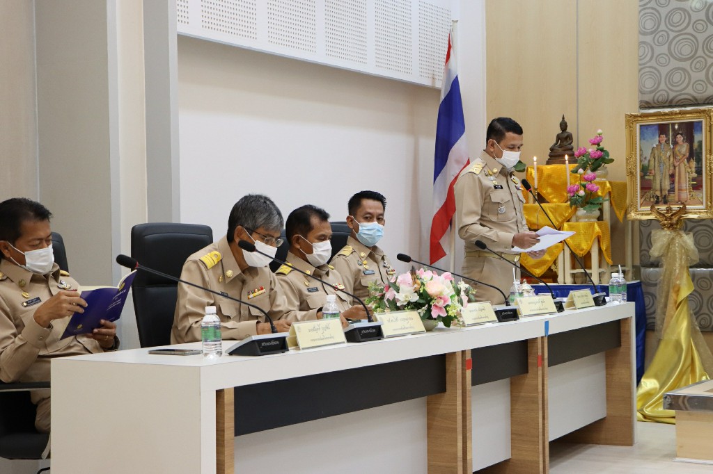 การแถลงนโยบายต่อสภาเทศบาลนครหาดใหญ่ ของพล.ต.ท.สาคร ทองมุณี นายกเทศมนตรีฯ