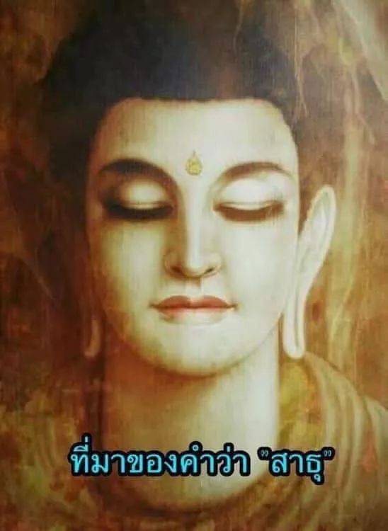พระพุทธเจ้า ตรัสบอกที่มาของคำว่า "สาธุ"