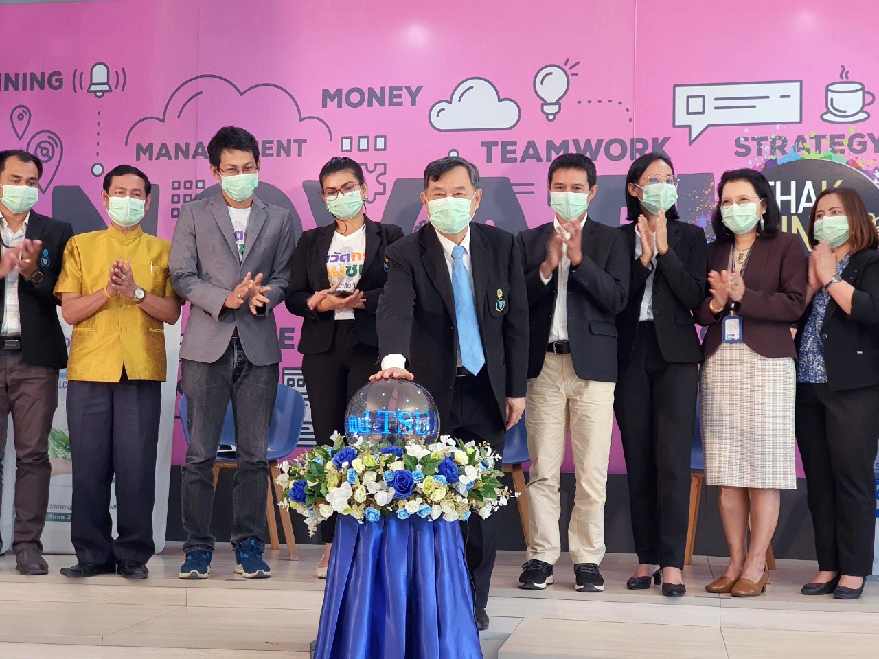 มหาวิทยาลัยทักษิณ เปิดตัวผลิตภัณฑ์ TSU NanoMask และ TSU Herbal Alcohol Spray