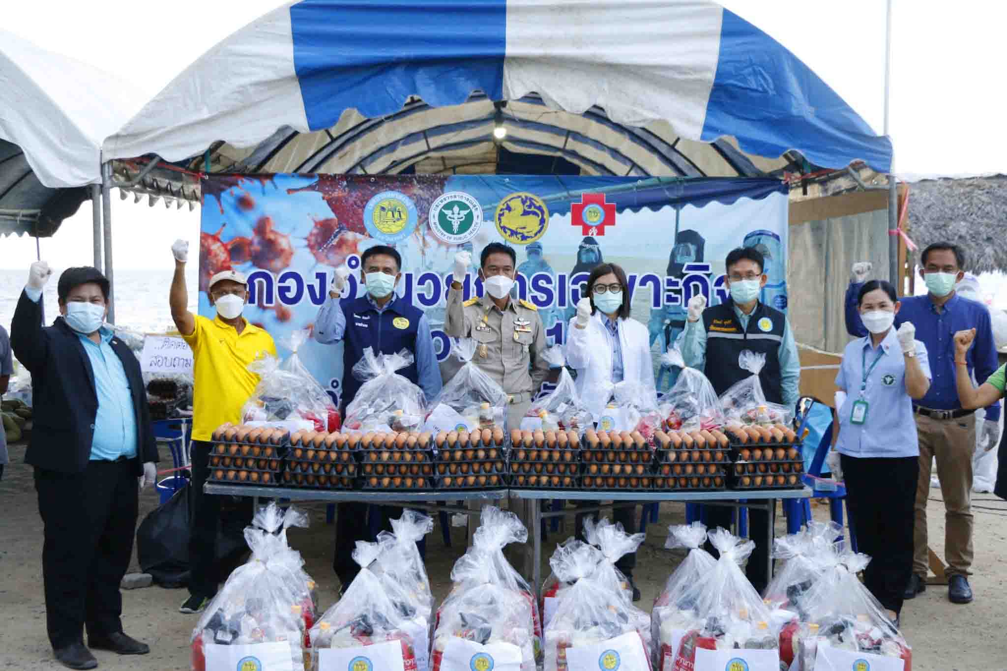เทศบาลนครสงขลา มอบถุงยังชีพผู้ได้รับผลกระทบจากไวรัสโคโรนา