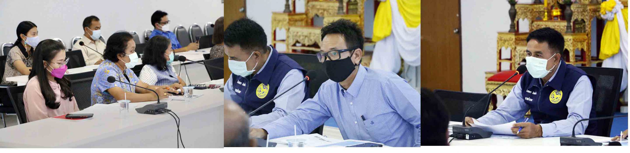 เทศบาลนครสงขลา ร่วมประชุมติดตามสถานการณ์โควิด