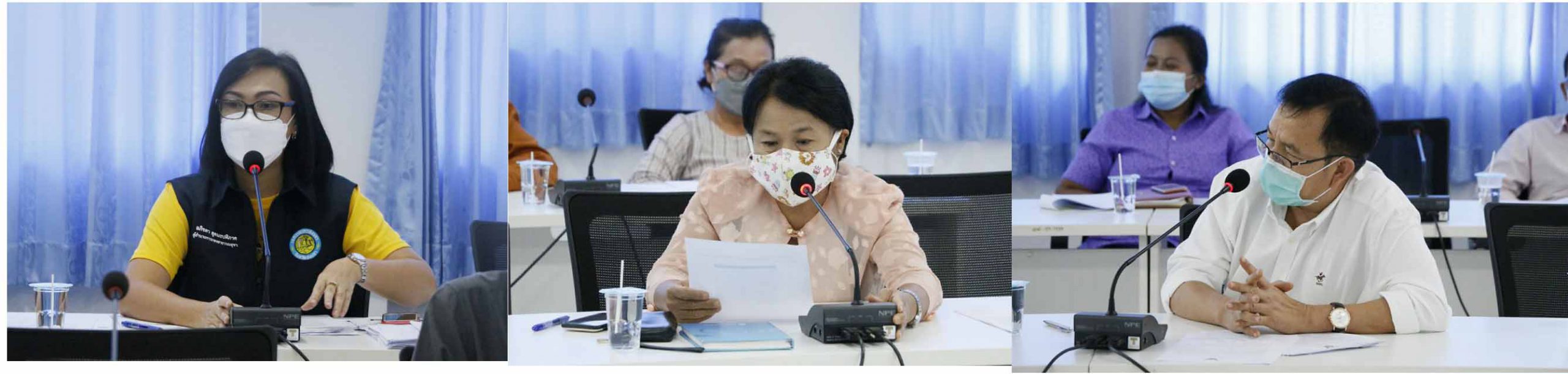 เทศบาลนครสงขลา ร่วมประชุมติดตามสถานการณ์โควิด