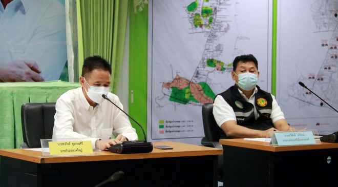 เทศบาลเมืองคอหงส์ร่วมประชุมหารือกับอำเภอหาดใหญ่