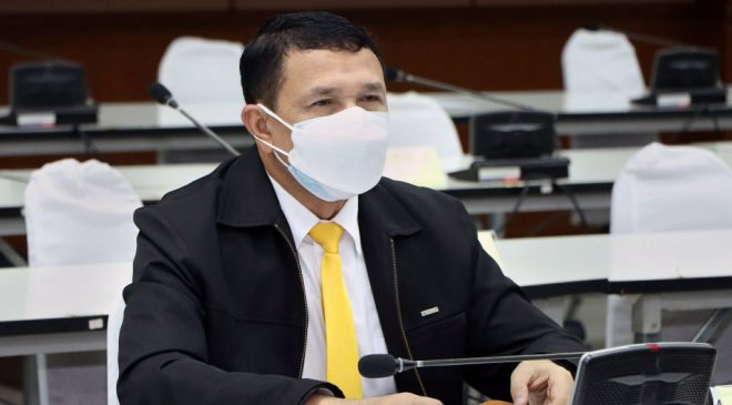 เทศมนตรีนครหาดใหญ่ ร่วมประชุมหารือแนวทางแก้ไขปัญหาการแพร่ระบาดของโรคCOVID-19
