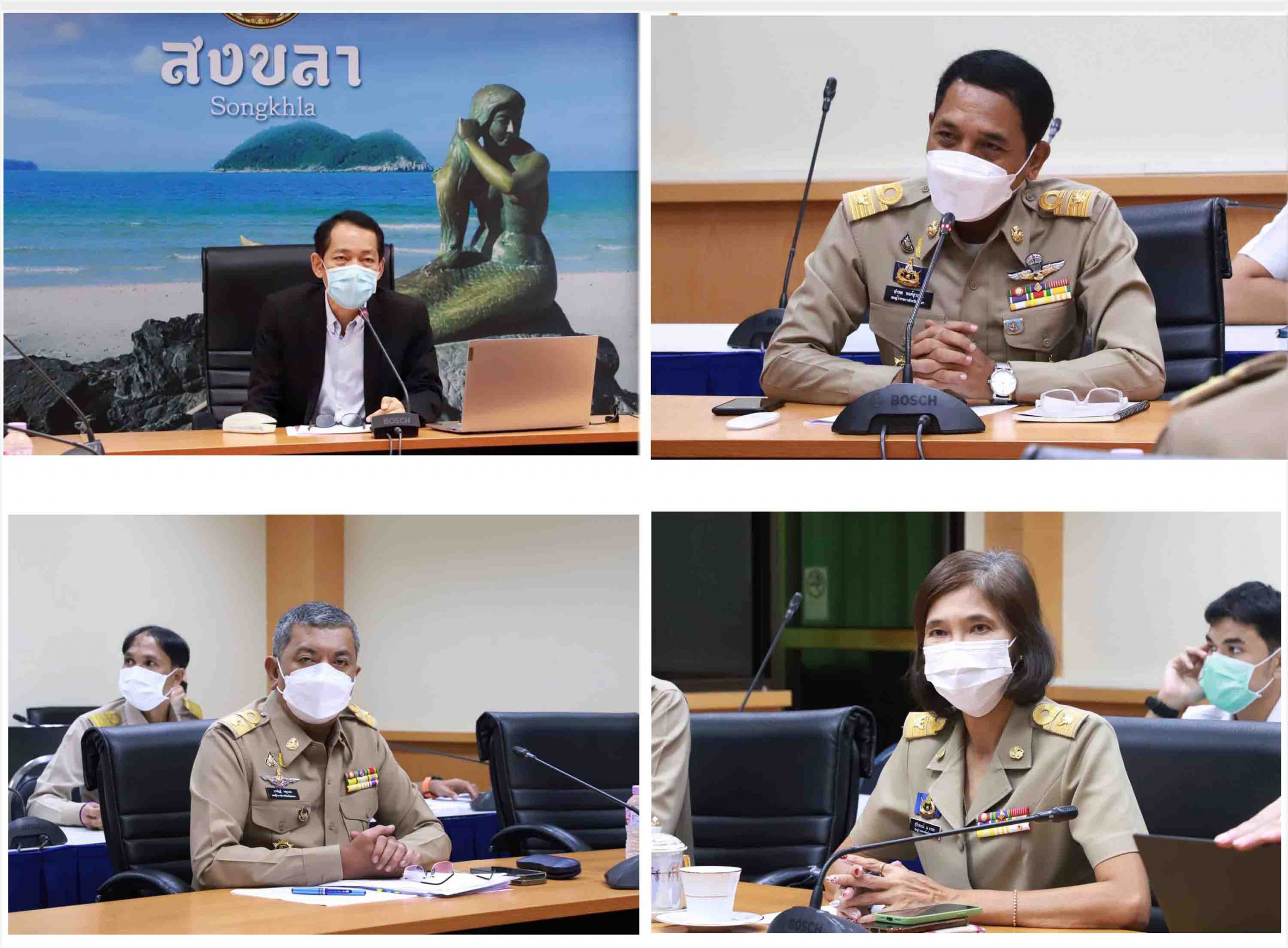 จังหวัดสงขลา หารือ การฉีดวัคซีนให้แก่นักเรียน นักศึกษาในสังกัดทั้งของรัฐและเอกชน