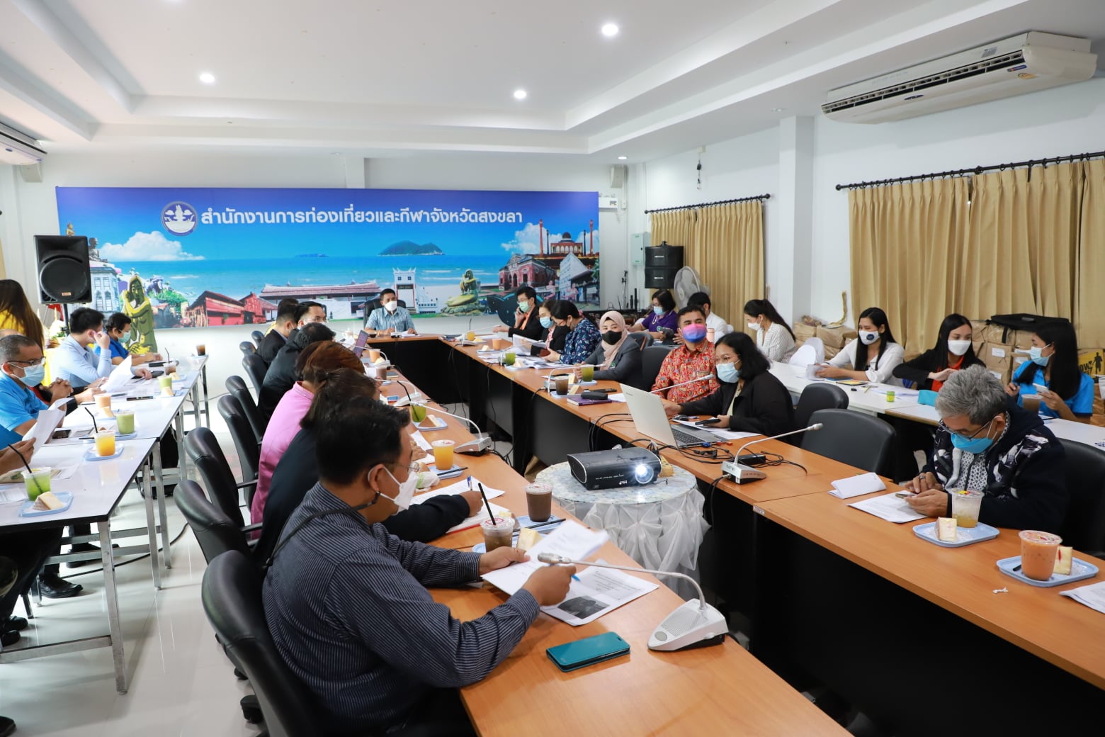 จังหวัดสงขลา ประชุมขับเคลื่อนเตรียมเปิดพื้นที่การท่องเที่ยวในจังหวัดสงขลา