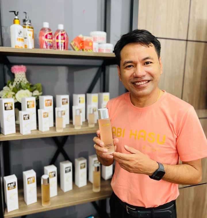 ม.ทักษิณ ผลิตเครื่องสำอางจากข้าวสังหยด ภายใต้แบรนด์ ABI HASU (อาบิ ฮะซึ)