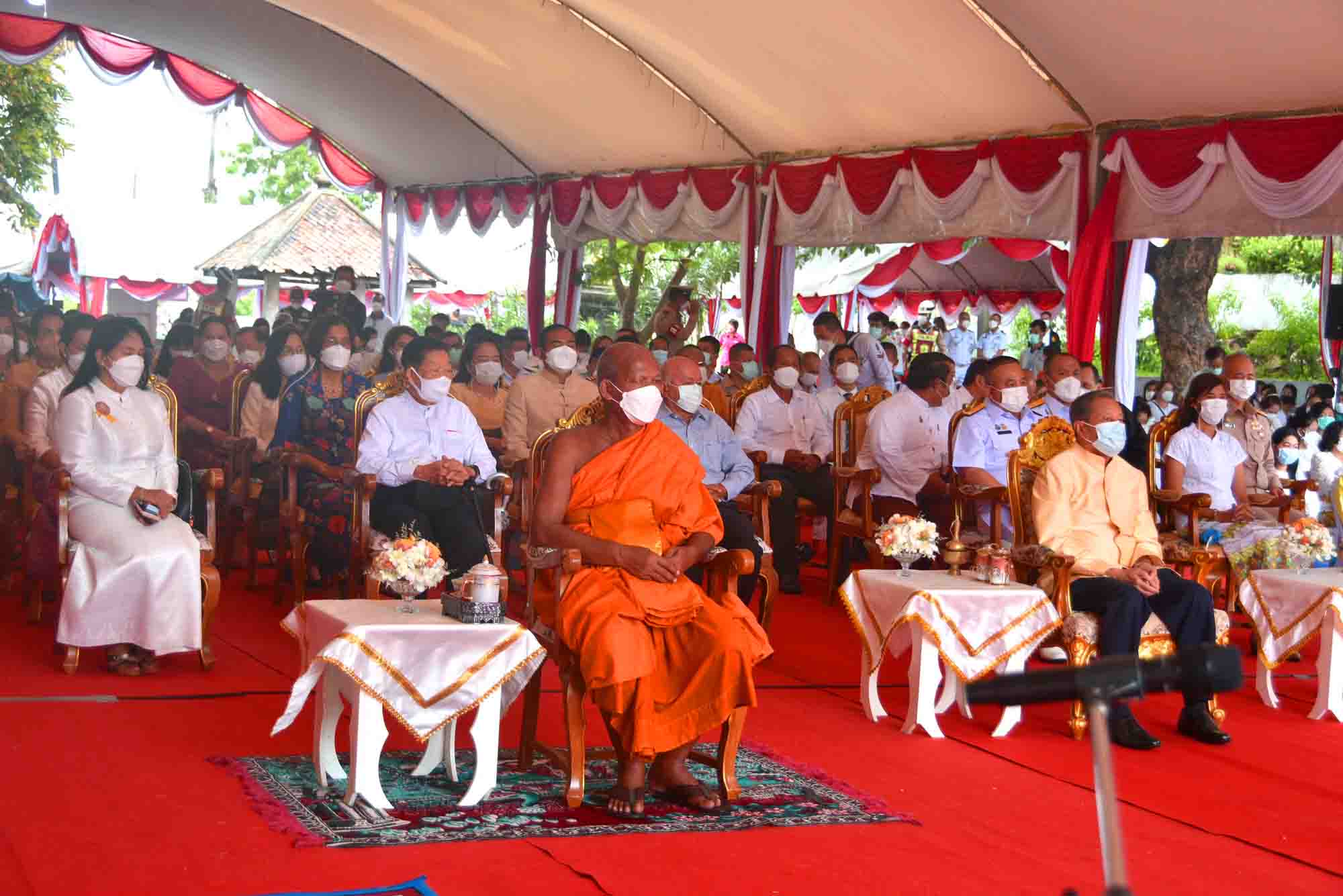 มรภ.สงขลา ร่วมพิธีวางศิลาฤกษ์ศาลสมเด็จพระเจ้าตากสินมหาราช
