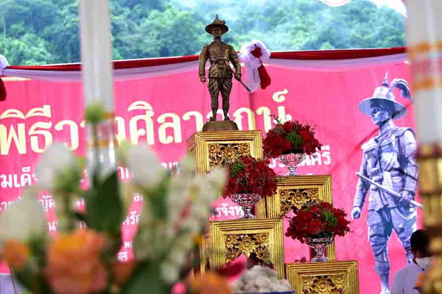 มรภ.สงขลา ร่วมพิธีวางศิลาฤกษ์ศาลสมเด็จพระเจ้าตากสินมหาราช