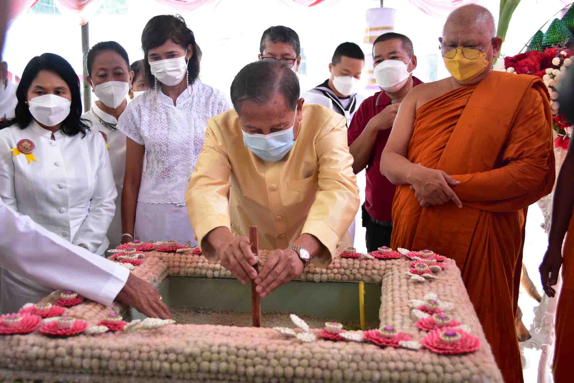 มรภ.สงขลา ร่วมพิธีวางศิลาฤกษ์ศาลสมเด็จพระเจ้าตากสินมหาราช
