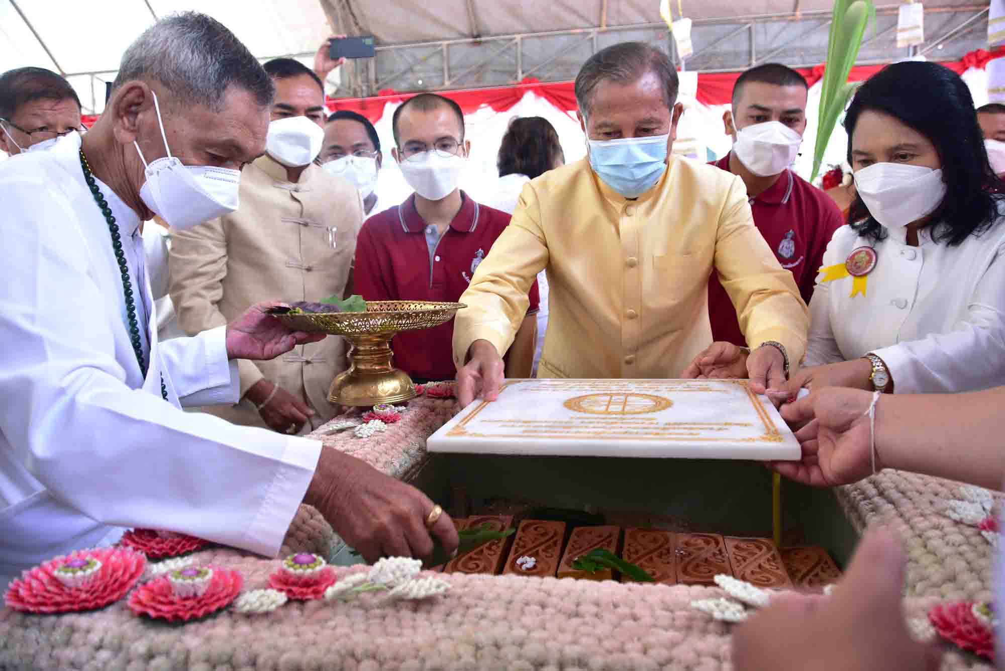 มรภ.สงขลา ร่วมพิธีวางศิลาฤกษ์ศาลสมเด็จพระเจ้าตากสินมหาราช
