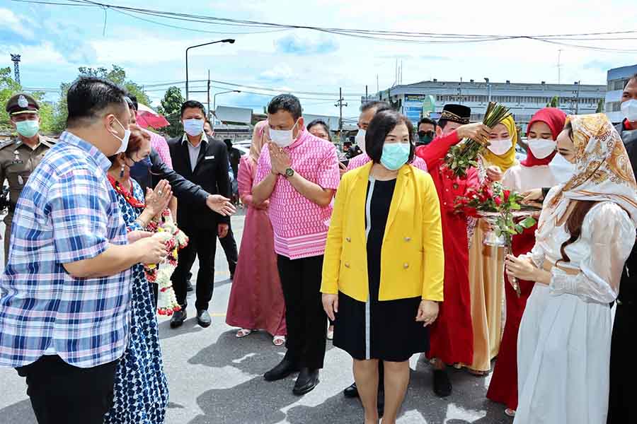 นายกเทศมนตรีนครหาดใหญ่ต้อนรับ มกุฎราชกุมารแห่งรัฐเปอร์ลิส ประเทศมาเลเซีย