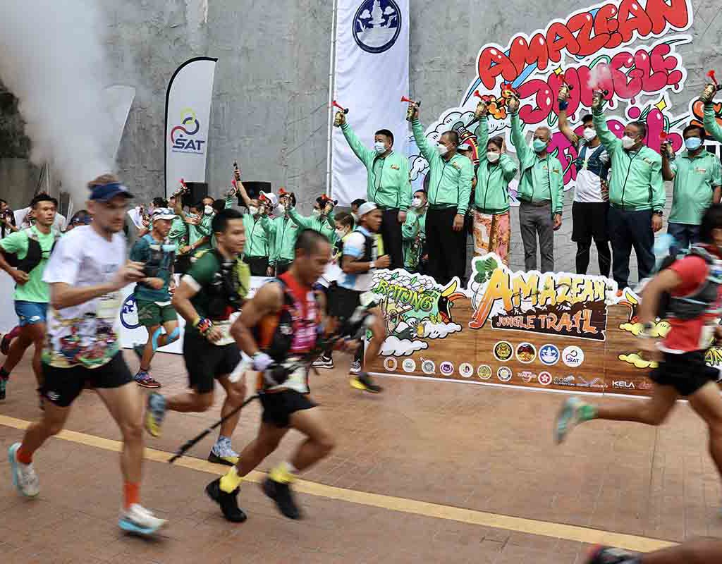 เริ่มแล้ว Amazean jungle trail 2022 ปล่อยตัวนักวิ่งจาก 13 ประเทศทั่วโลก