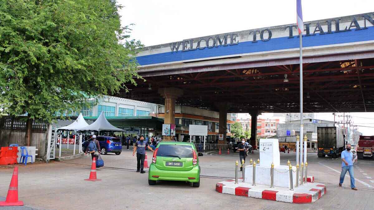 สะเดา ด่านสะเดาคึกคัก ประเดิมผ่อนคลายมาตรการโควิด-19 วันแรก 1พฤษภาคม 2565
