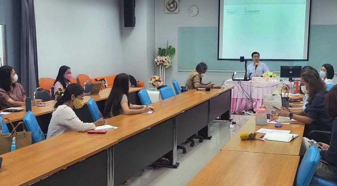 คณะ วจก. มรภ.สงขลา จัดอบรมนำเสนอผลิตภัณฑ์ต้นแบบ เพื่อพัฒนาท้องถิ่นภาคใต้ ด้านผู้ประกอบการท้องถิ่น