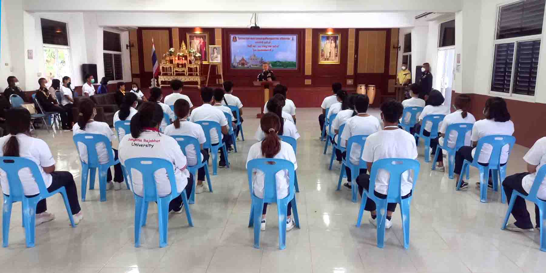 กองพลพัฒนาที่ 4 จับมือ “เกษตร” มรภ.สงขลา จัดค่ายเยาวชนส่งเสริมคุณธรรม จริยธรรม