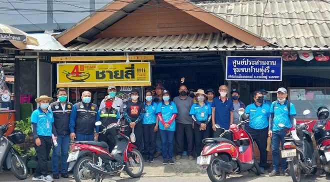 เทศบาลเมืองคอหงส์  เดินเท้าก้าวชุมชน (ชุมชนบ้านคอหงส์ทุ่งรี 1-2)
