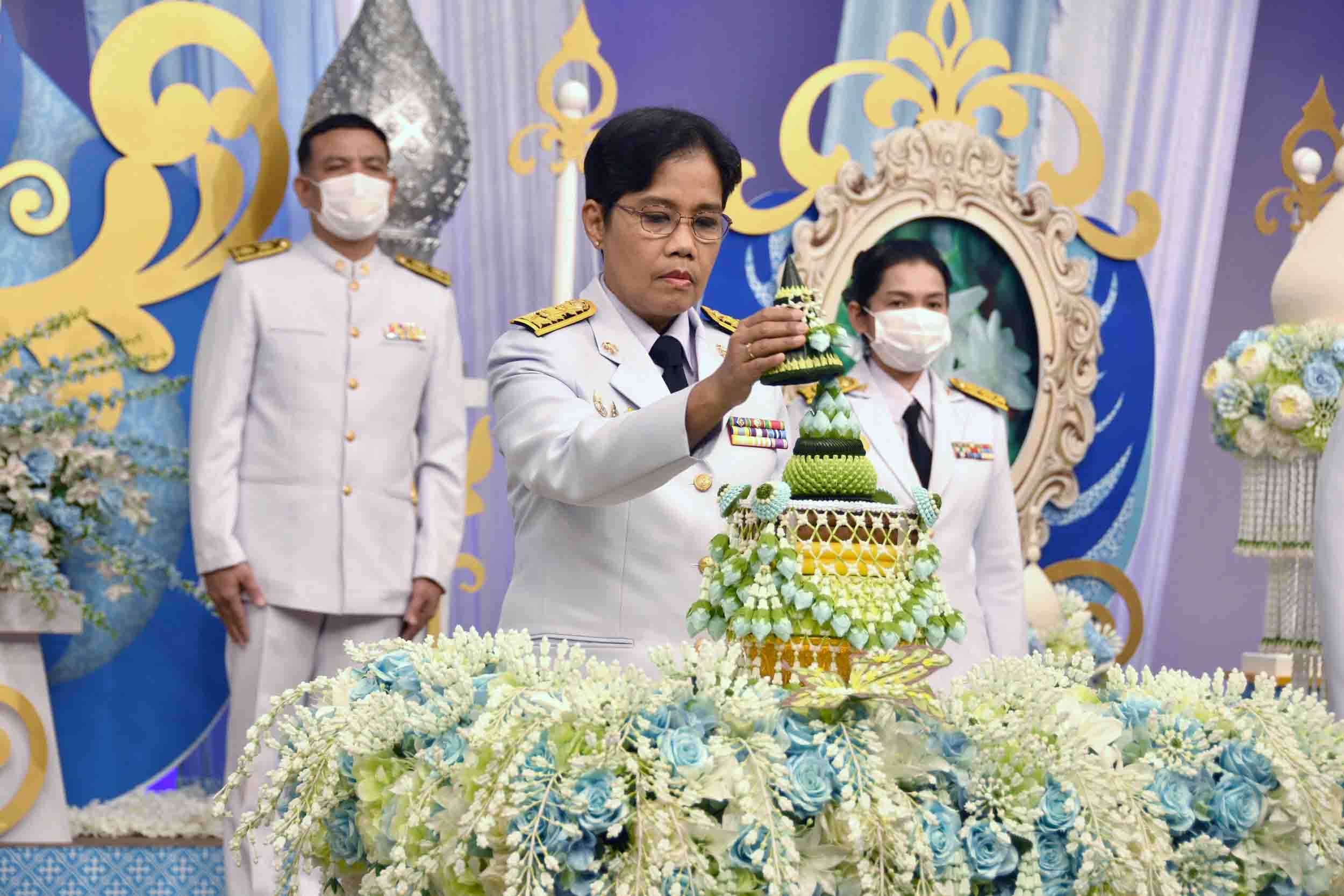 มรภ.สงขลา ร่วมบันทึกเทปถวายพระพรชัยมงคล เนื่องในโอกาสวันเฉลิมพระชนมพรรษา พระบรมราชชนนีพันปีหลวง