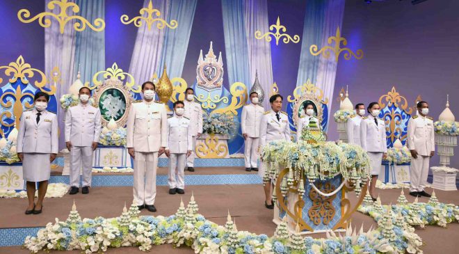 มรภ.สงขลา ร่วมบันทึกเทปถวายพระพรชัยมงคล เนื่องในโอกาสวันเฉลิมพระชนมพรรษา พระบรมราชชนนีพันปีหลวง