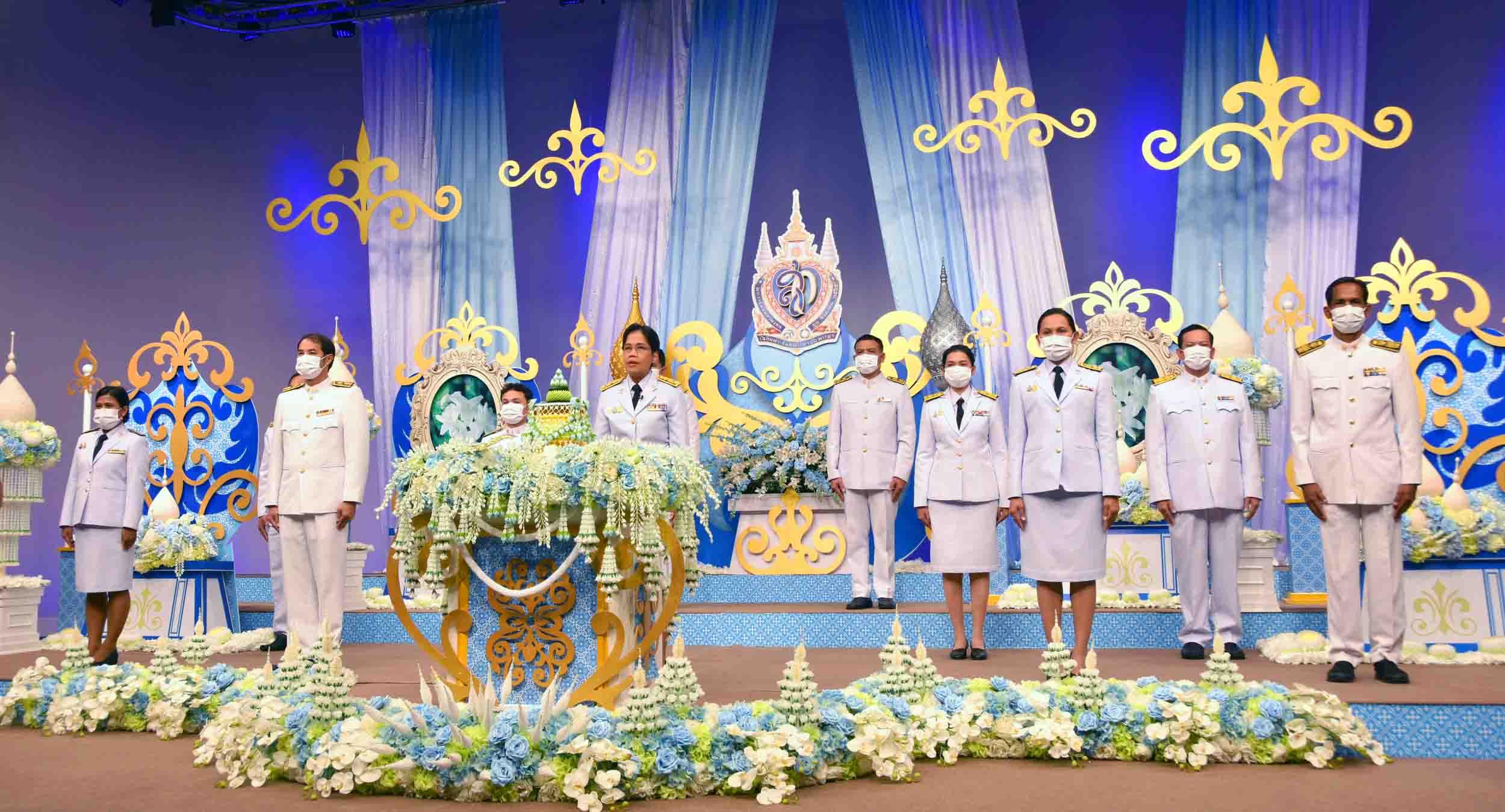 มรภ.สงขลา ร่วมบันทึกเทปถวายพระพรชัยมงคล เนื่องในโอกาสวันเฉลิมพระชนมพรรษา พระบรมราชชนนีพันปีหลวง