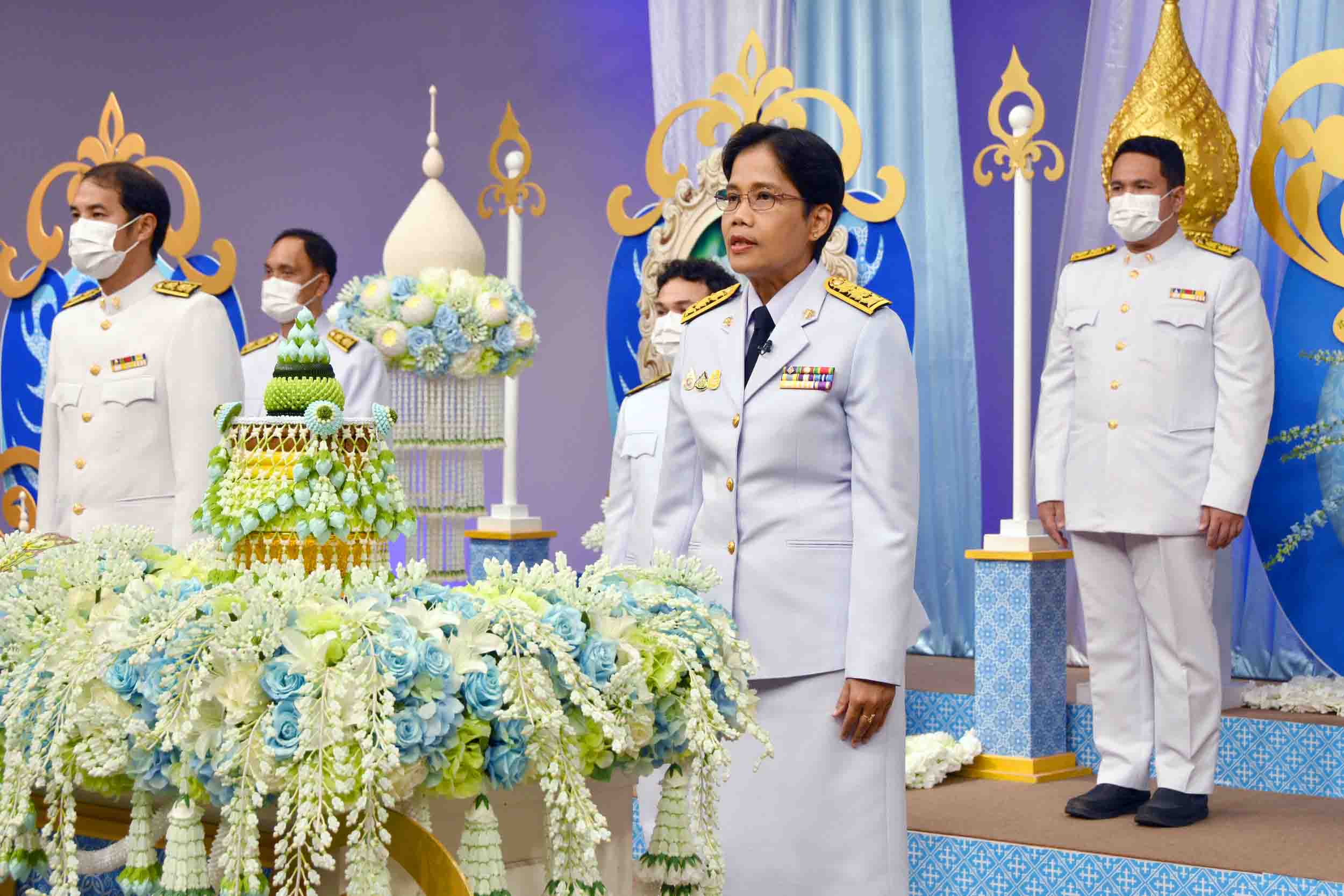 มรภ.สงขลา ร่วมบันทึกเทปถวายพระพรชัยมงคล เนื่องในโอกาสวันเฉลิมพระชนมพรรษา พระบรมราชชนนีพันปีหลวง