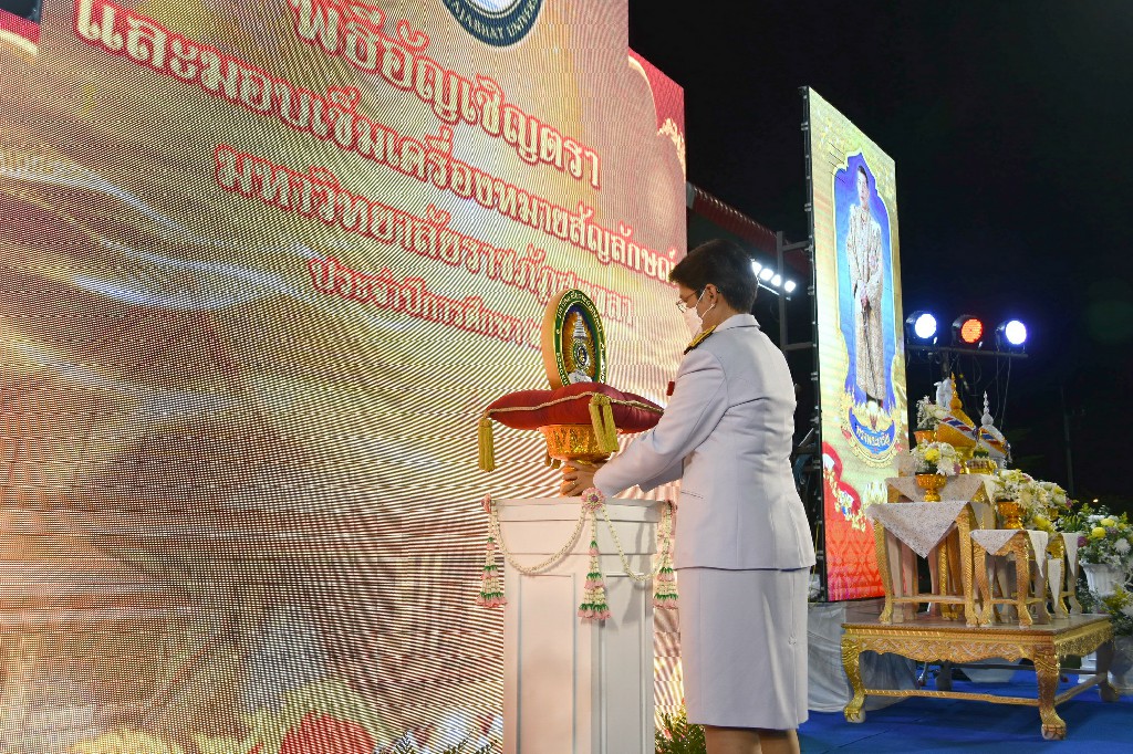 มรภ.สงขลา จัดพิธีอัญเชิญตราและมอบเข็มเครื่องหมายสัญลักษณ์ ปลูกฝังปณิธานแห่งราชภัฏ “คนของพระราชา ข้าของแผ่นดิน”