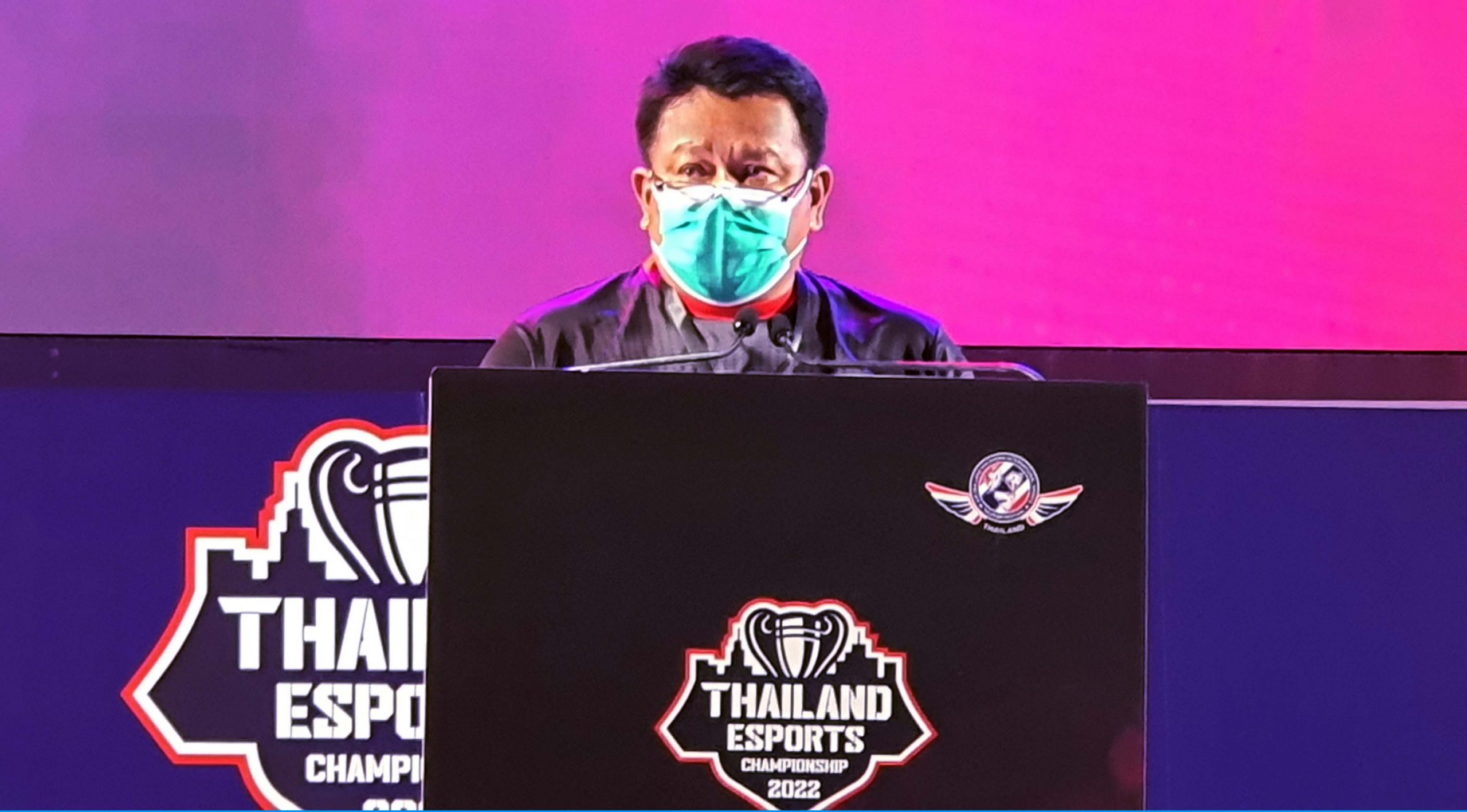  พิธีเปิดการแข่งขันกีฬาอีสปอร์ต รายการ THAILAND&nbsp; E SPORTS&nbsp; CHAMPIONSHIP&nbsp; 2022