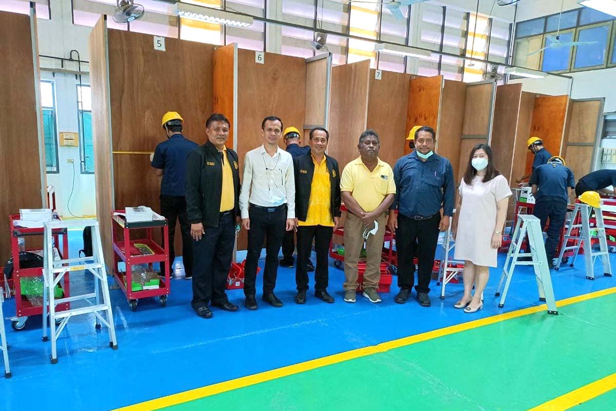 คณะเทคโนโลยีอุตสาหกรรม มรภ.สงขลา เปิดทดสอบความรู้สาขาช่างไฟฟ้าอาคาร โชว์ศักยภาพ ตามมาตรฐานฝีมือแรงงานแห่งชาติ
