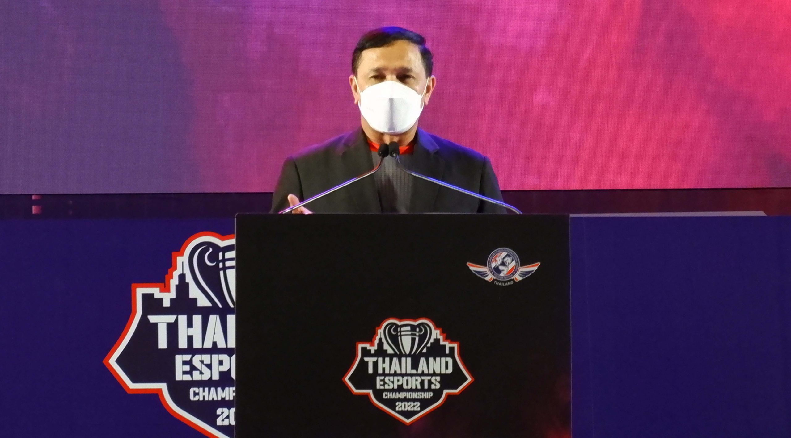  พิธีเปิดการแข่งขันกีฬาอีสปอร์ต รายการ THAILAND&nbsp; E SPORTS&nbsp; CHAMPIONSHIP&nbsp; 2022