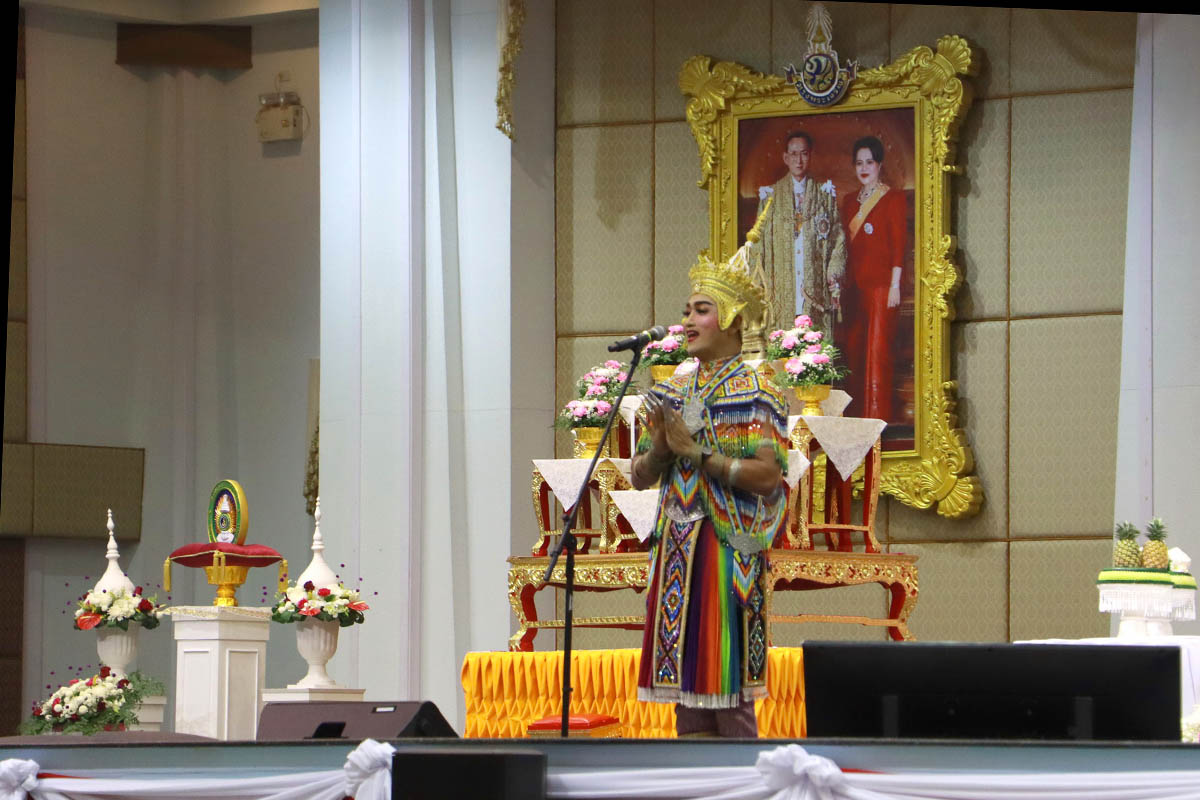มรภ.สงขลา จัดงานสืบสานศิลป์บายศรีสู่ขวัญ ต้อนรับนักศึกษาใหม่