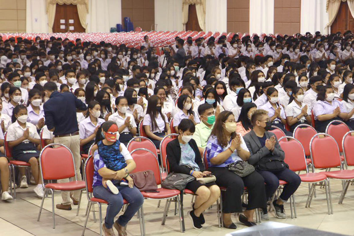มรภ.สงขลา จัดงานสืบสานศิลป์บายศรีสู่ขวัญ ต้อนรับนักศึกษาใหม่