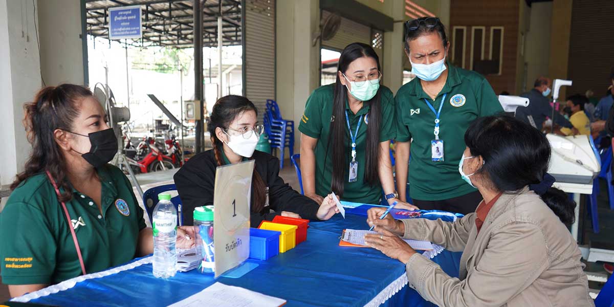 เทศบาลเมืองคอหงส์ จัดกิจกรรมสาธารณสุขเคลื่อนที่ ปี2566