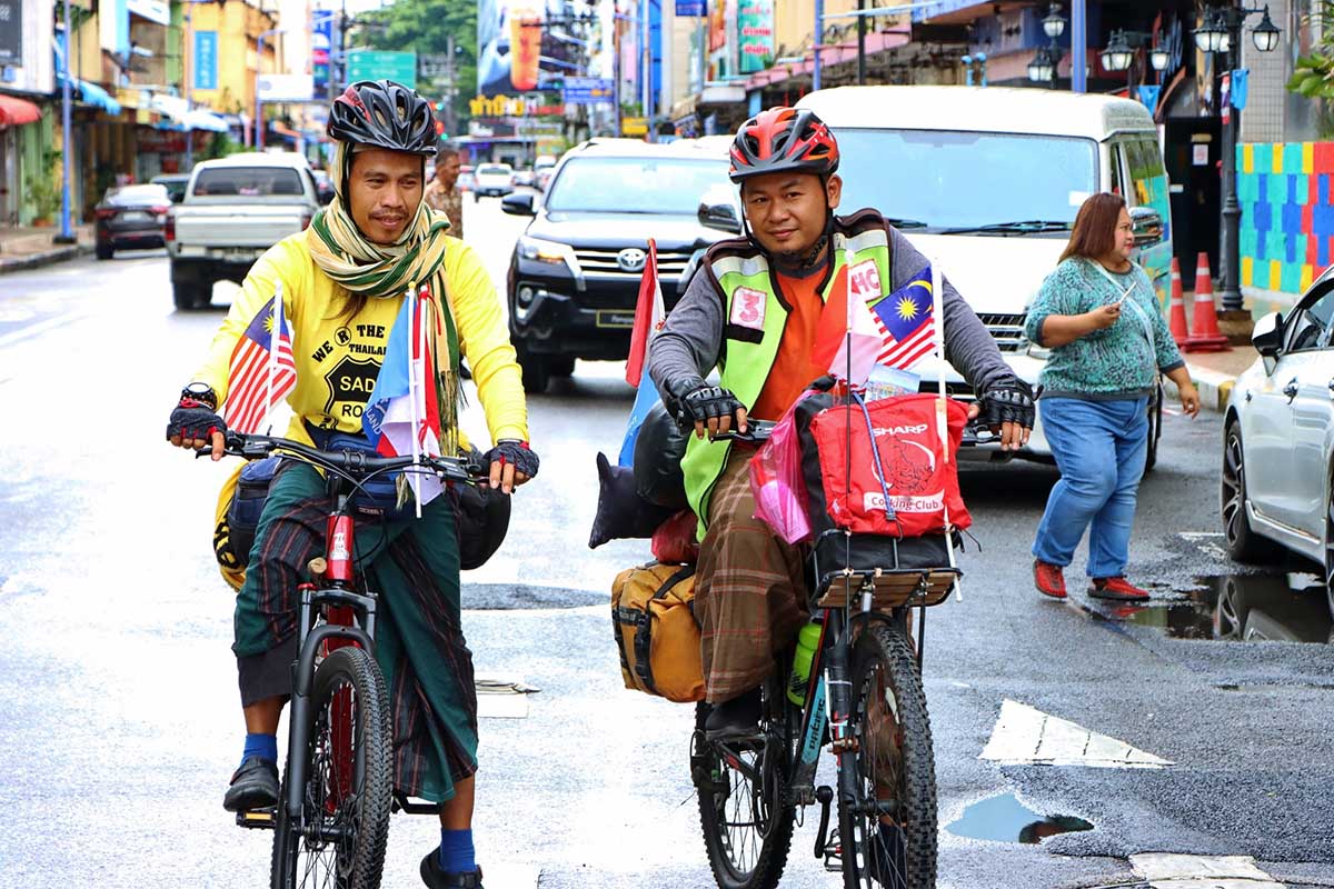 2 ขา เดิน-ปั่น เพื่อไปแสวงบุญประกอบพิธีฮัจย์ ประเทศซาอุดิอาระเบีย #ยอมใจนาย ชนะใจตัวเอง