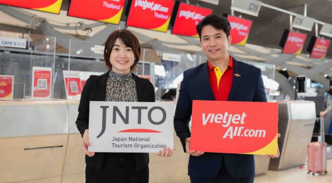 ไทยเวียตเจ็ทจับมือ JNTO ลุยกระตุ้นท่องเที่ยว ไทย - ญี่ปุ่น