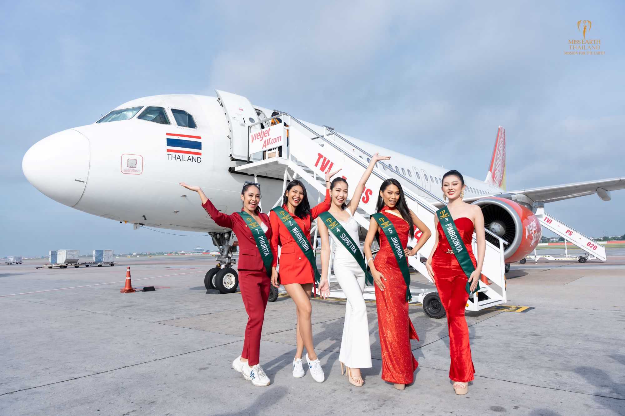ไทยเวียตเจ็ทต้อนรับมิสเอิร์ธไทยแลนด์ 2023 บินลัดฟ้าสู่เวียดนาม