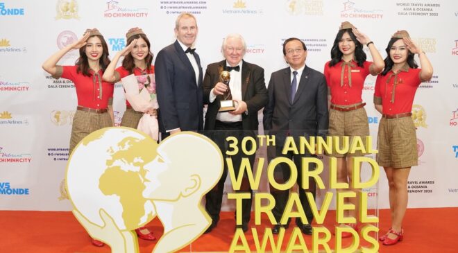 เวียตเจ็ทรับรางวัล ‘สายการบินชั้นนำแห่งเอเชียด้านประสบการณ์ลูกค้าประจำปี 2566’ จาก World Travel Awards