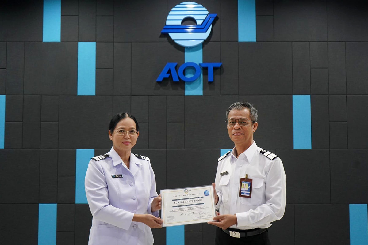 ผหญ.มอบวุฒิบัตรผู้ผ่านการฝึกอบรมเชิงปฏิบัติตามมาตรฐาน ISO