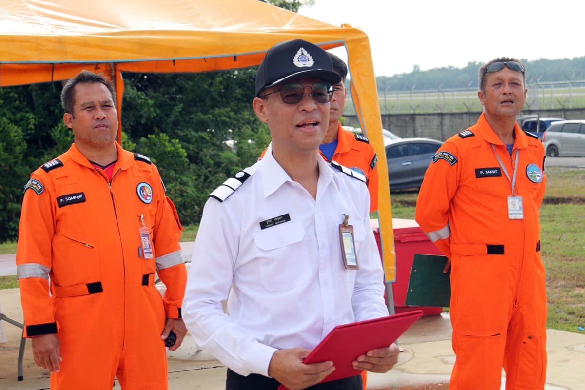 (ผหญ.) เป็นประธานเปิดโครงการ ฝึกซ้อมดับเพลิงด้วยไฟจริง ทหญ. ครั้งที่ 1 ประจำปีงบประมาณ 2567