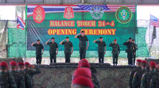 Balance Torch 2024 เพิ่มขีดความสามารถการรบพิเศษ กองทัพบกไทย-สหรัฐฯ