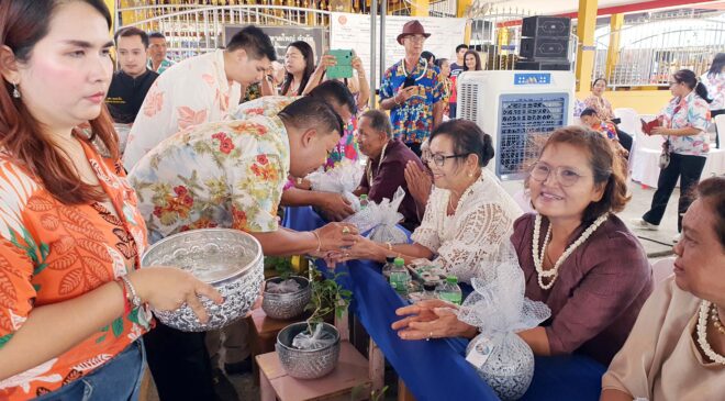 เทศบาลเมืองควนลังได้จัดกิจกรรมส่งเสริมประเพณีเนื่องในเทศกาลสงกรานต์ ประจำปี พ.ศ.2567