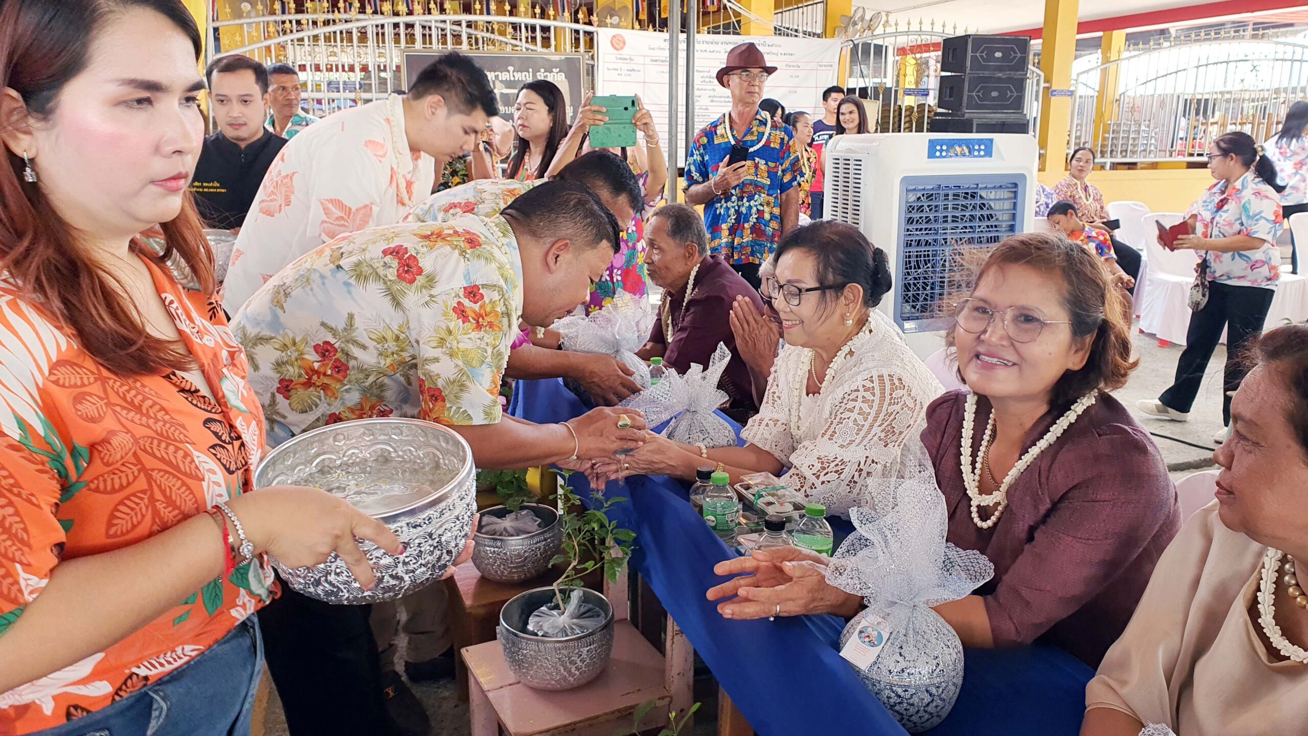 เทศบาลเมืองควนลังได้จัดกิจกรรมส่งเสริมประเพณีเนื่องในเทศกาลสงกรานต์ ประจำปี พ.ศ.2567